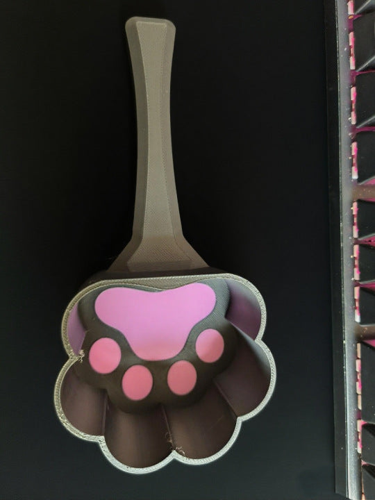 Cute Cat Paw Spoon Pet Cat Dog Food Scoop Multi-Color Options