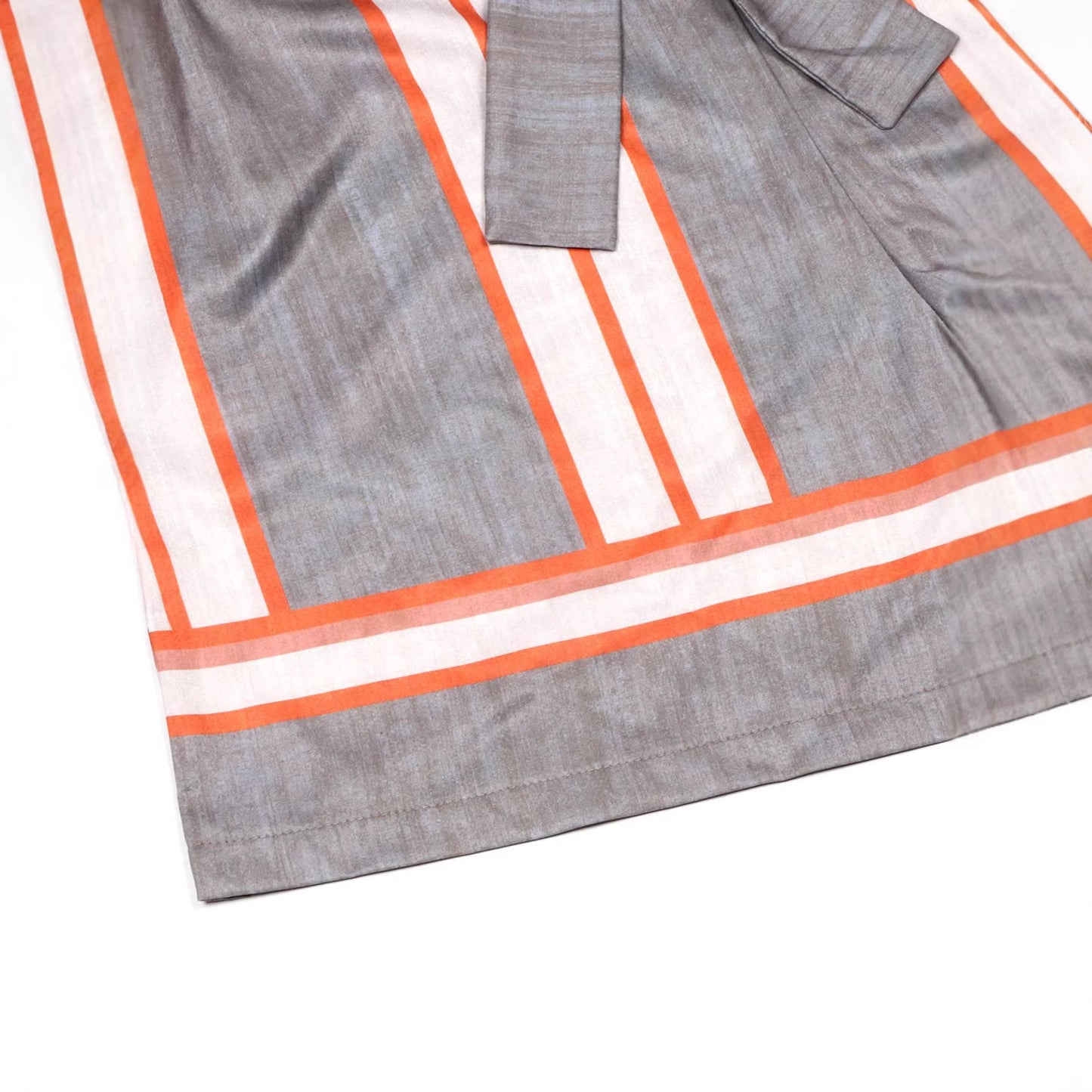 Relaxed-fit Striped Tie-front Jumpsuit Pants For Vacation