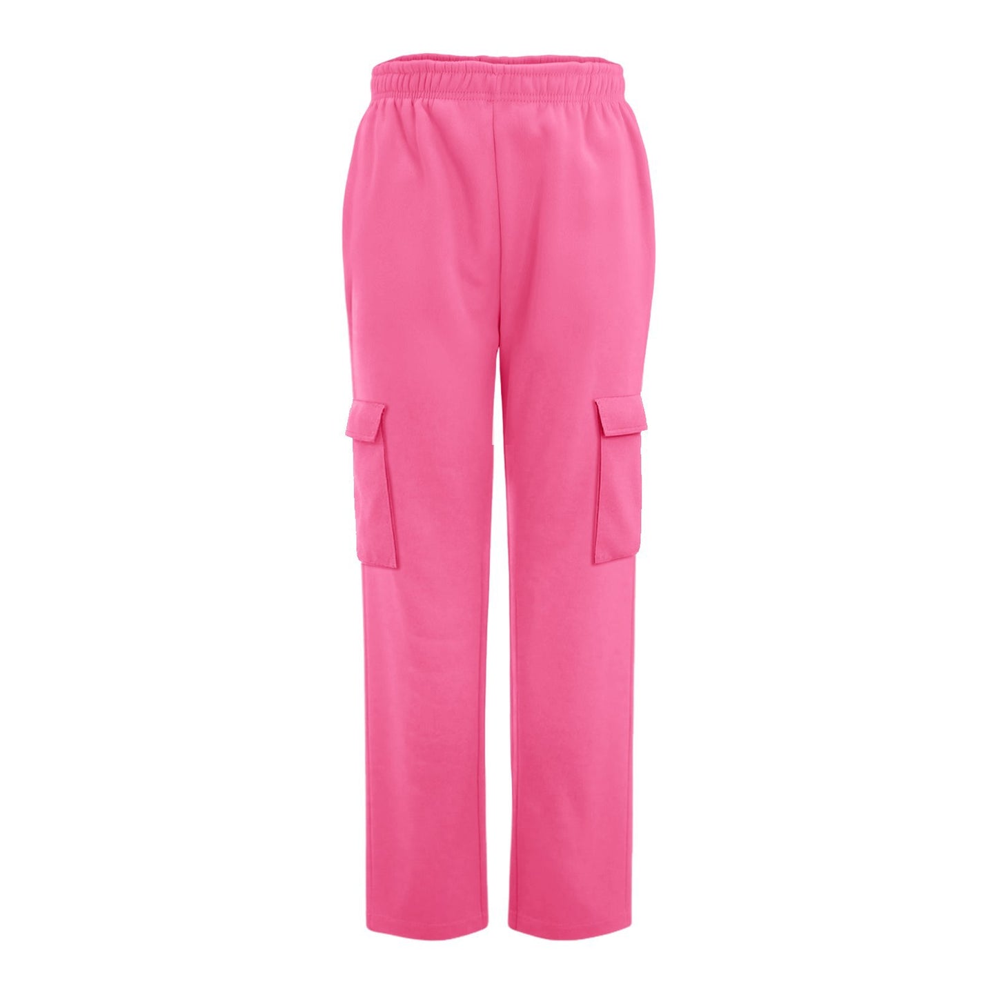 Women's Solid Color Loose And Idle Drooping Straight Wide-leg Pants
