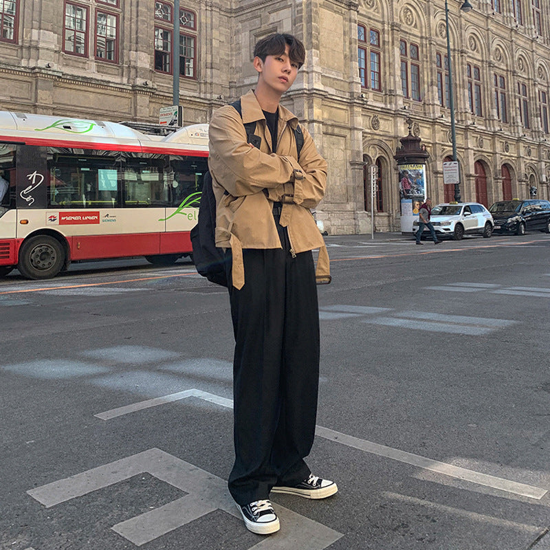 Men's Handsome Short Jacket Coat