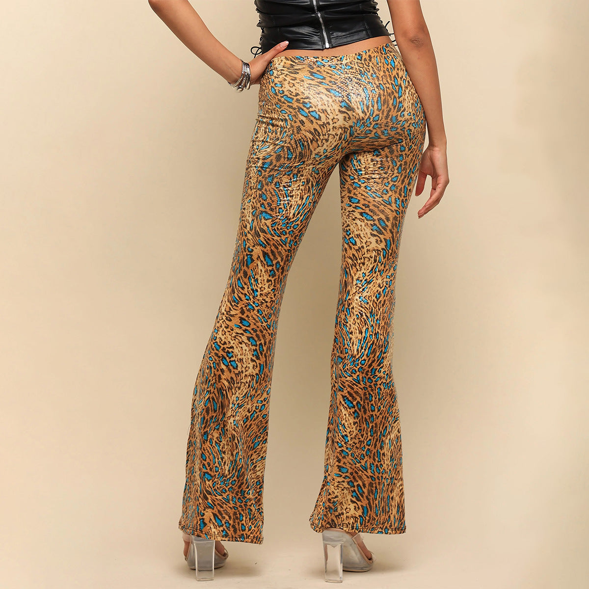 Sexy Stretchy Flared Leg Slim Fit Pants Fashion-forward