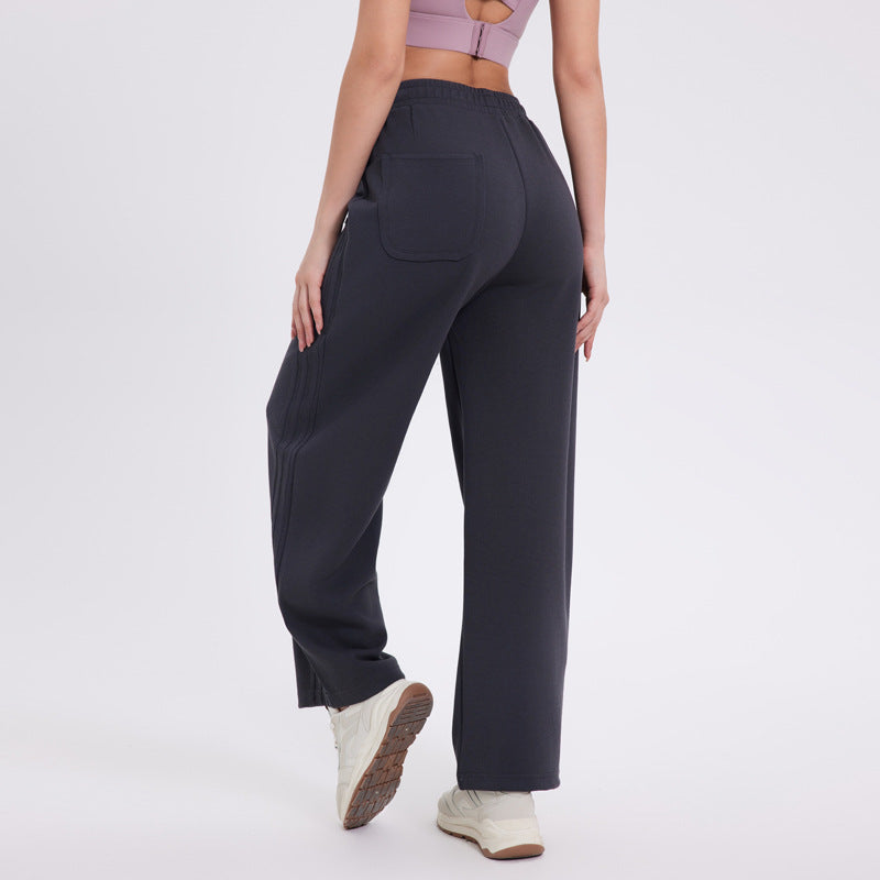 Women's Sports Fashion Casual Straight Pants