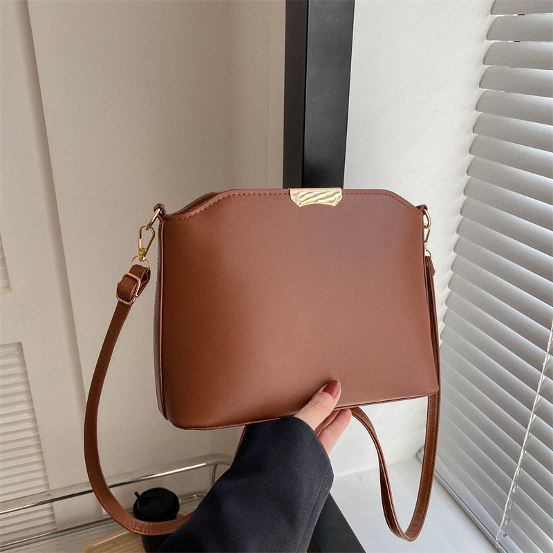 Large Capacity Shoulder Crossbody Bucket Shell Bag Cross-border