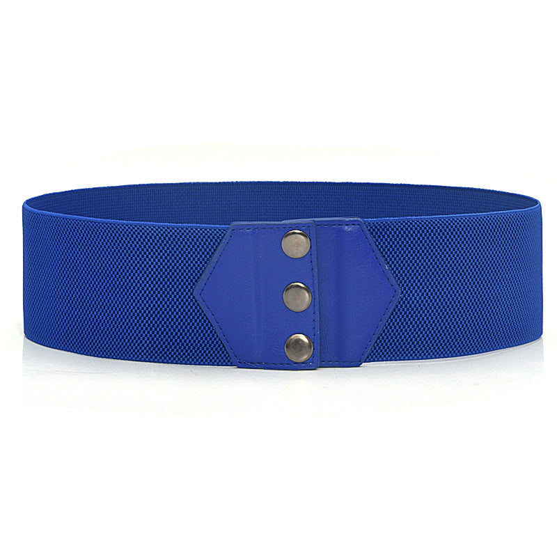 Women's Fashion Solid Color Elastic Band