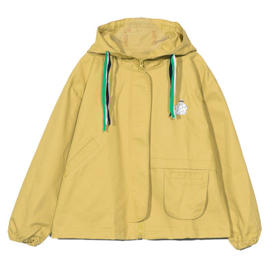 Women's Versatile Loose Hooded Zippered Jacket