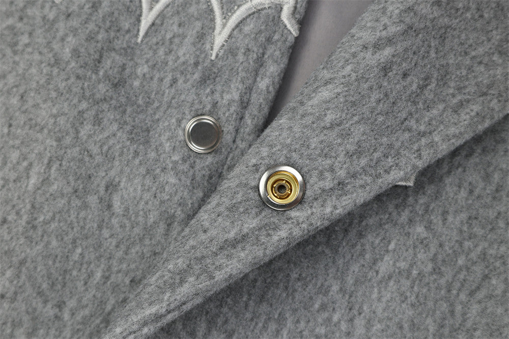 Men's Casual Contrast Color Splicing Coat