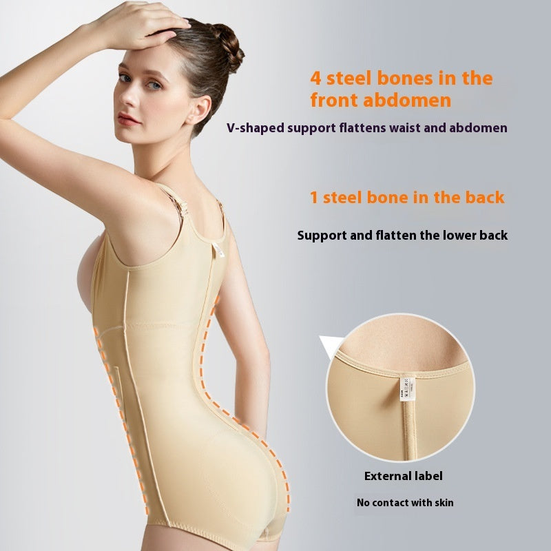 Strong Pressure Corset Female Jumpsuit