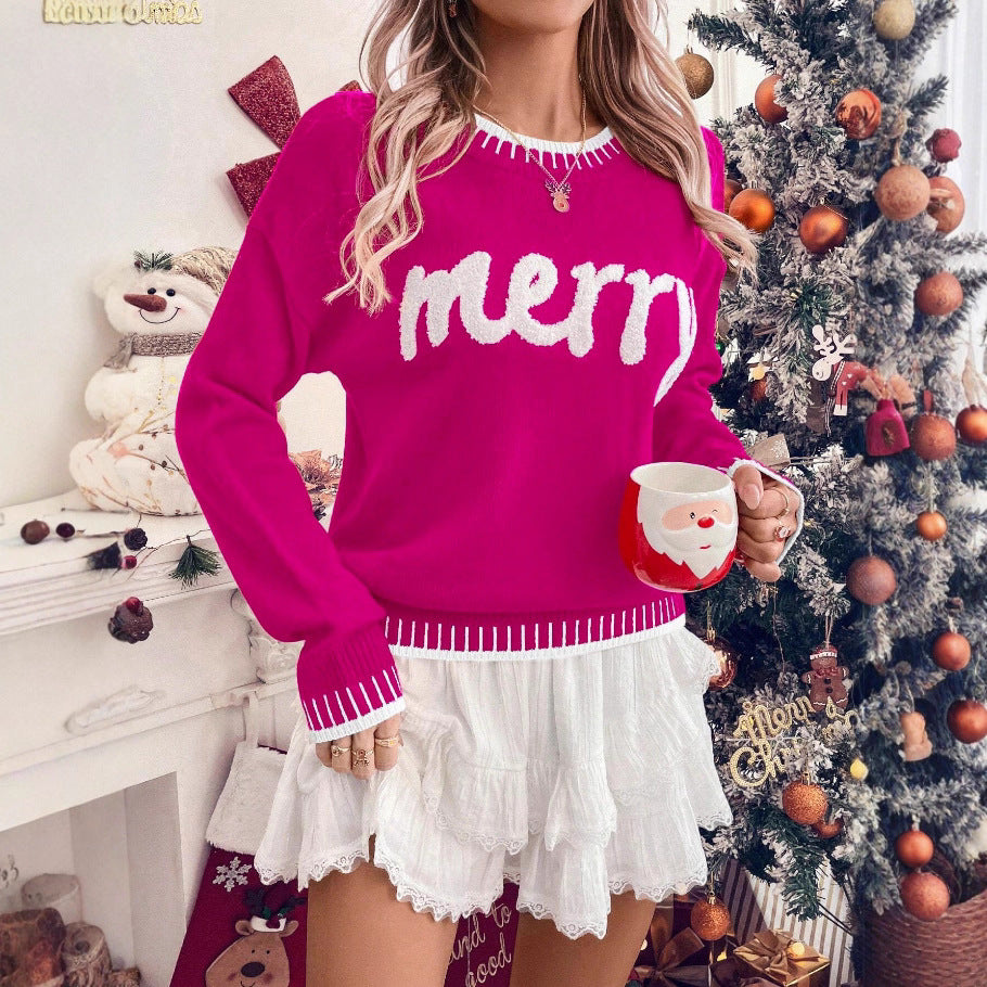 Casual Loose Long Sleeve Sweater For Women