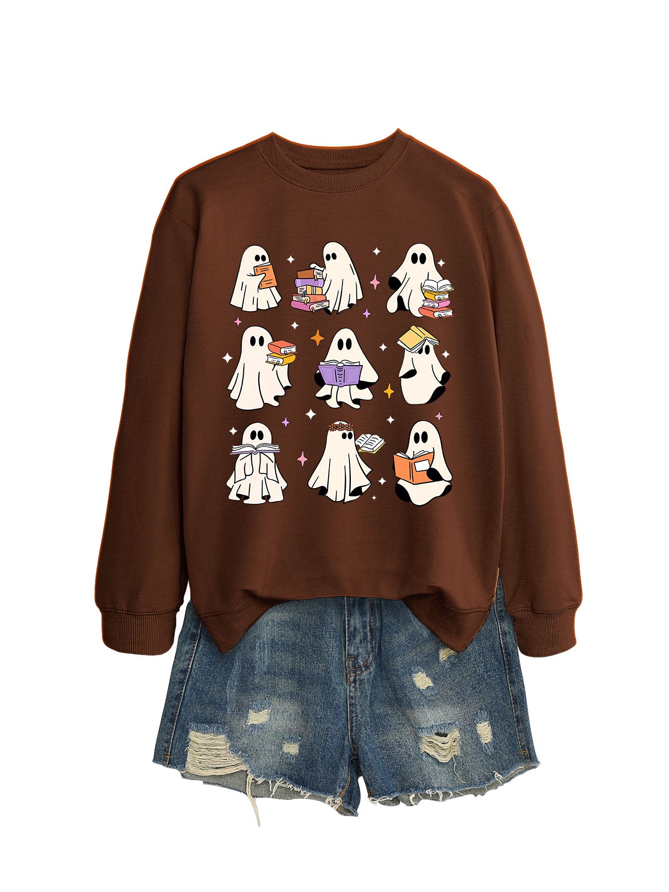 Reading Printed Sweater For Women