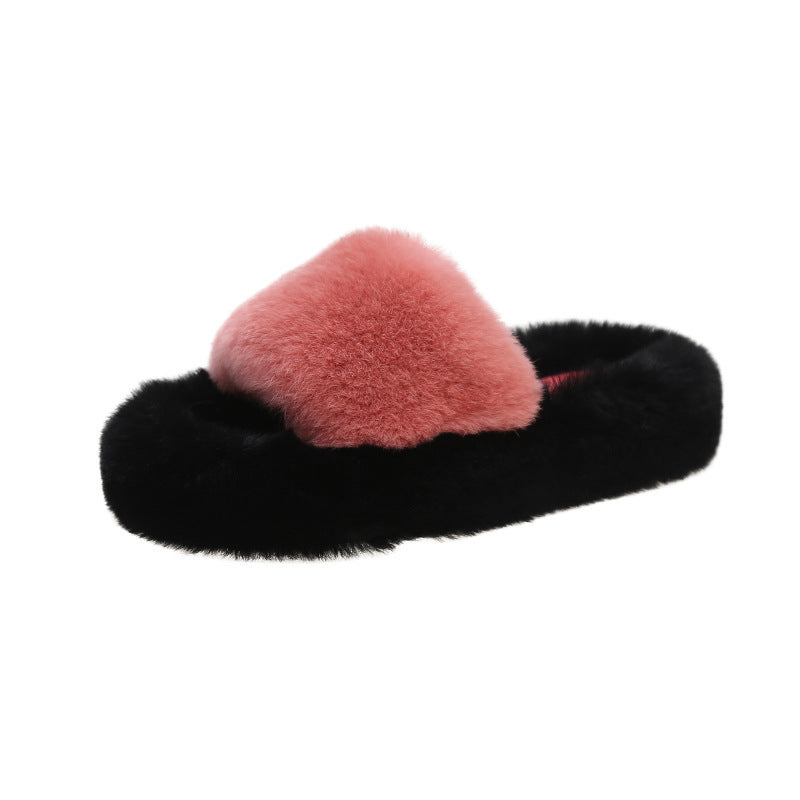 Platform Slippers Women's Comfortable Fashion Home