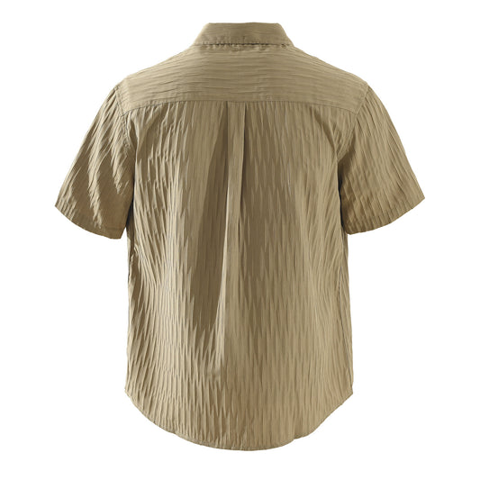 Men's Fashionable Casual Loose Short-Sleeve Shirt