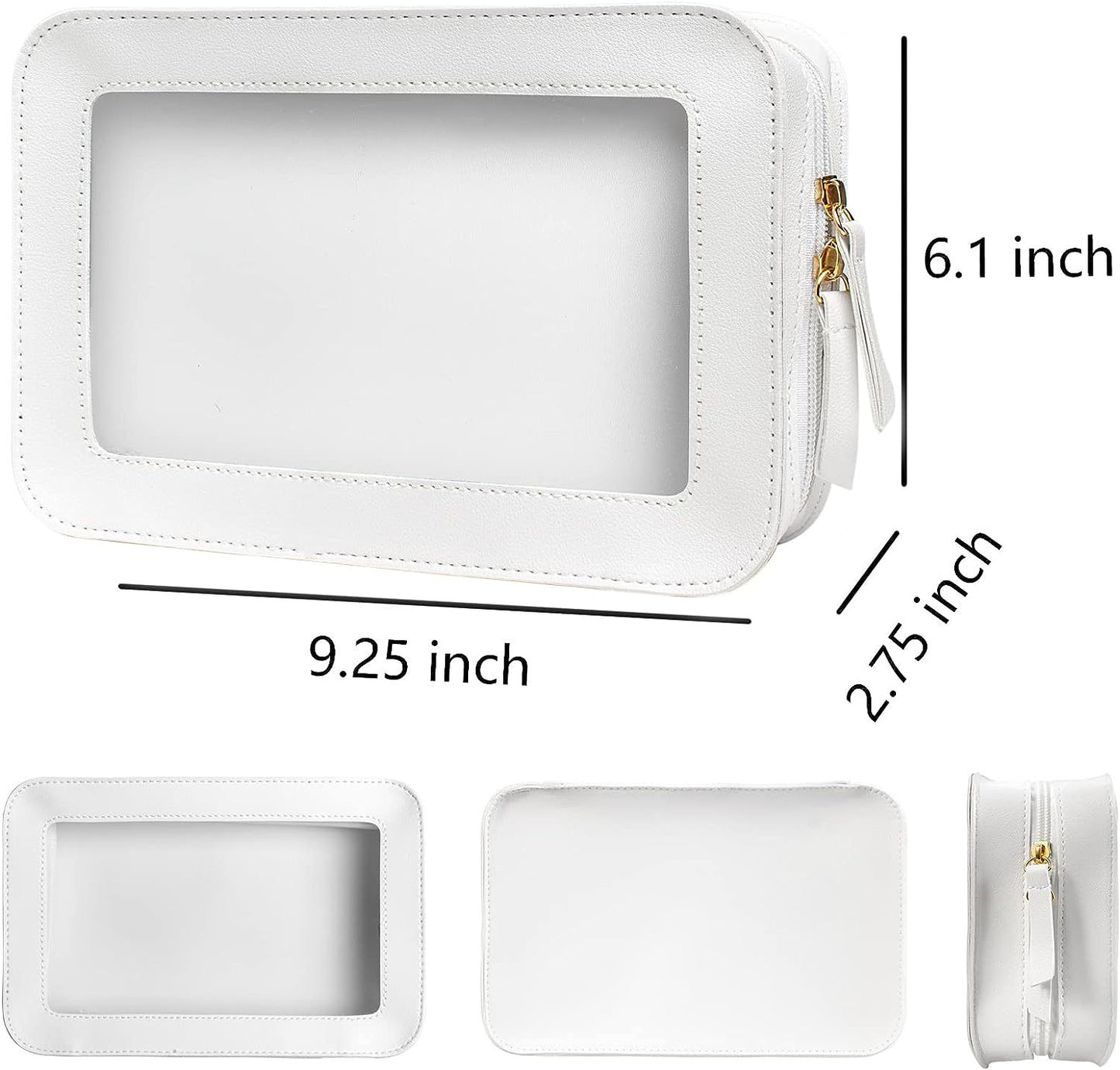 Transparent PVC Washing And Makeup Bag Travel