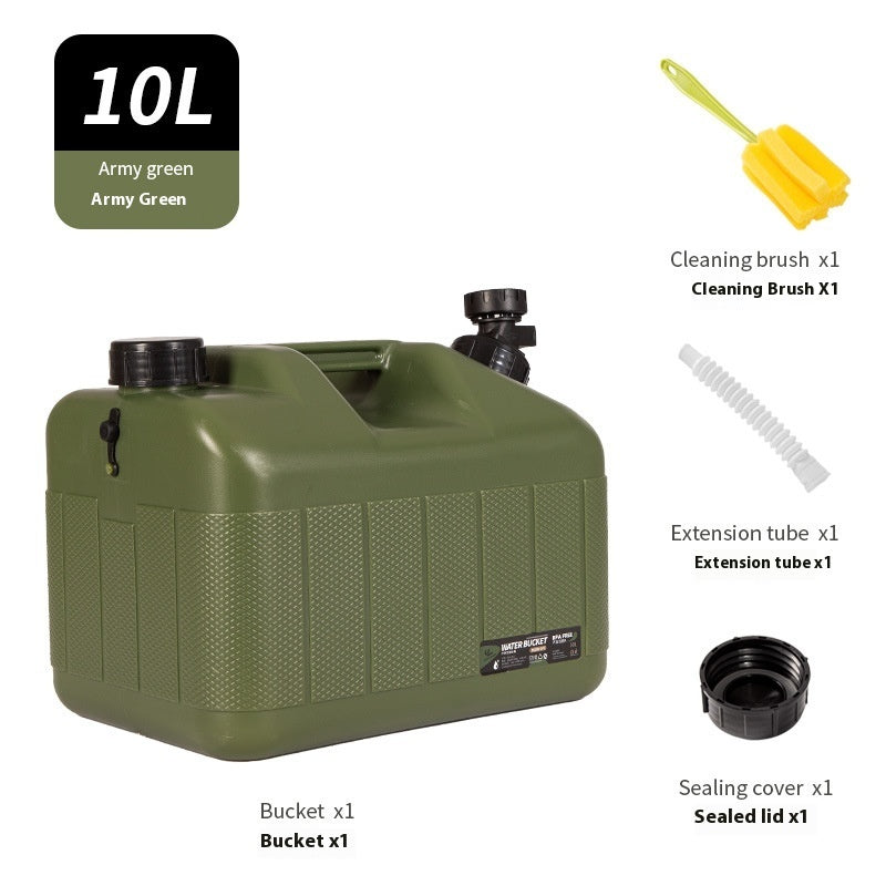Outdoor Thickened PE Self-driving Travel Large Capacity Portable Water Storage Tank