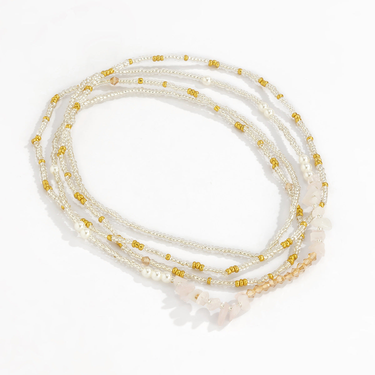 Women's Fashion Simple Beaded Waist Chain