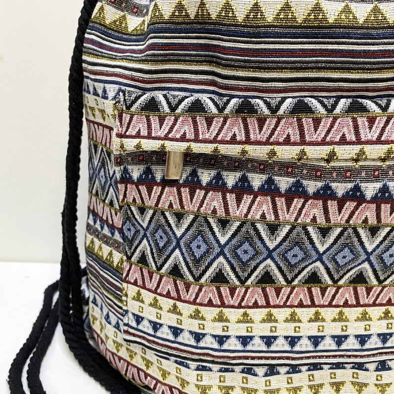 Original Simplicity Lightweight Light Ethnic Literary Style Backpack