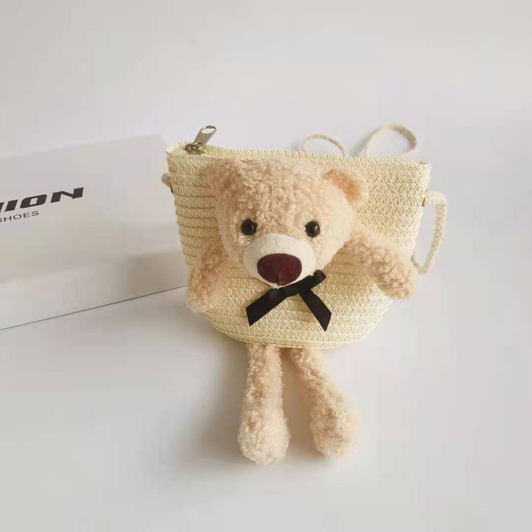 Mini Cute Bear Decorative Bag Diagonal Cross