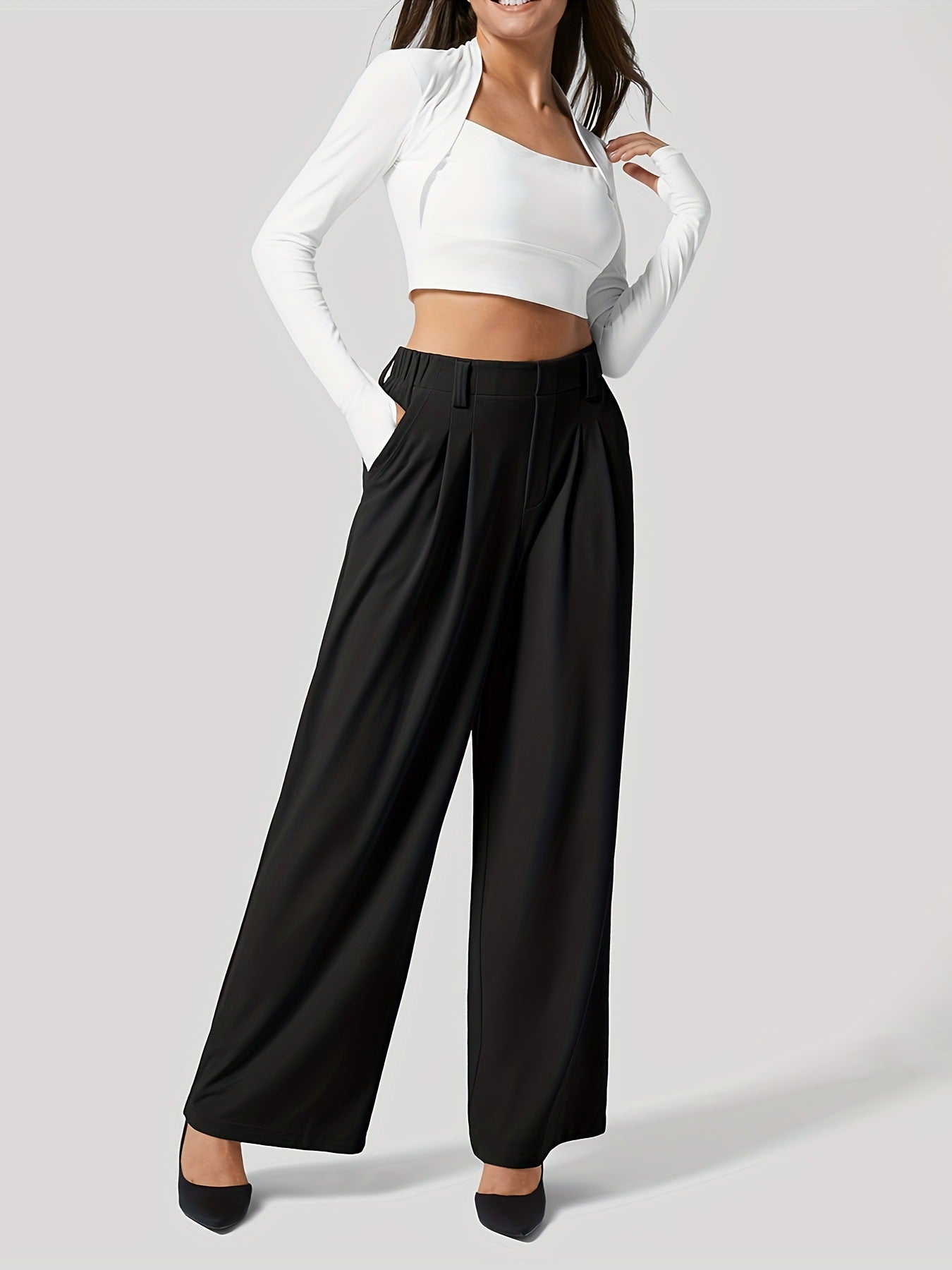 Waffle Side Pocket Casual Trousers