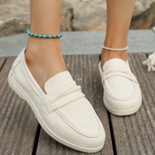 Spring Leisure Women's Flat Shoes Pumps Plus Size