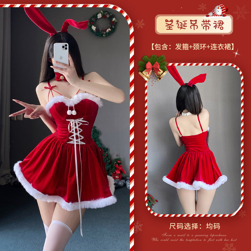 Christmas Costume Cute Bunny Nightclub