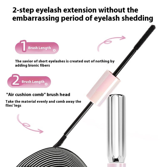 VIPABC New Barbell Double-headed Mascara Waterproof Long Curling