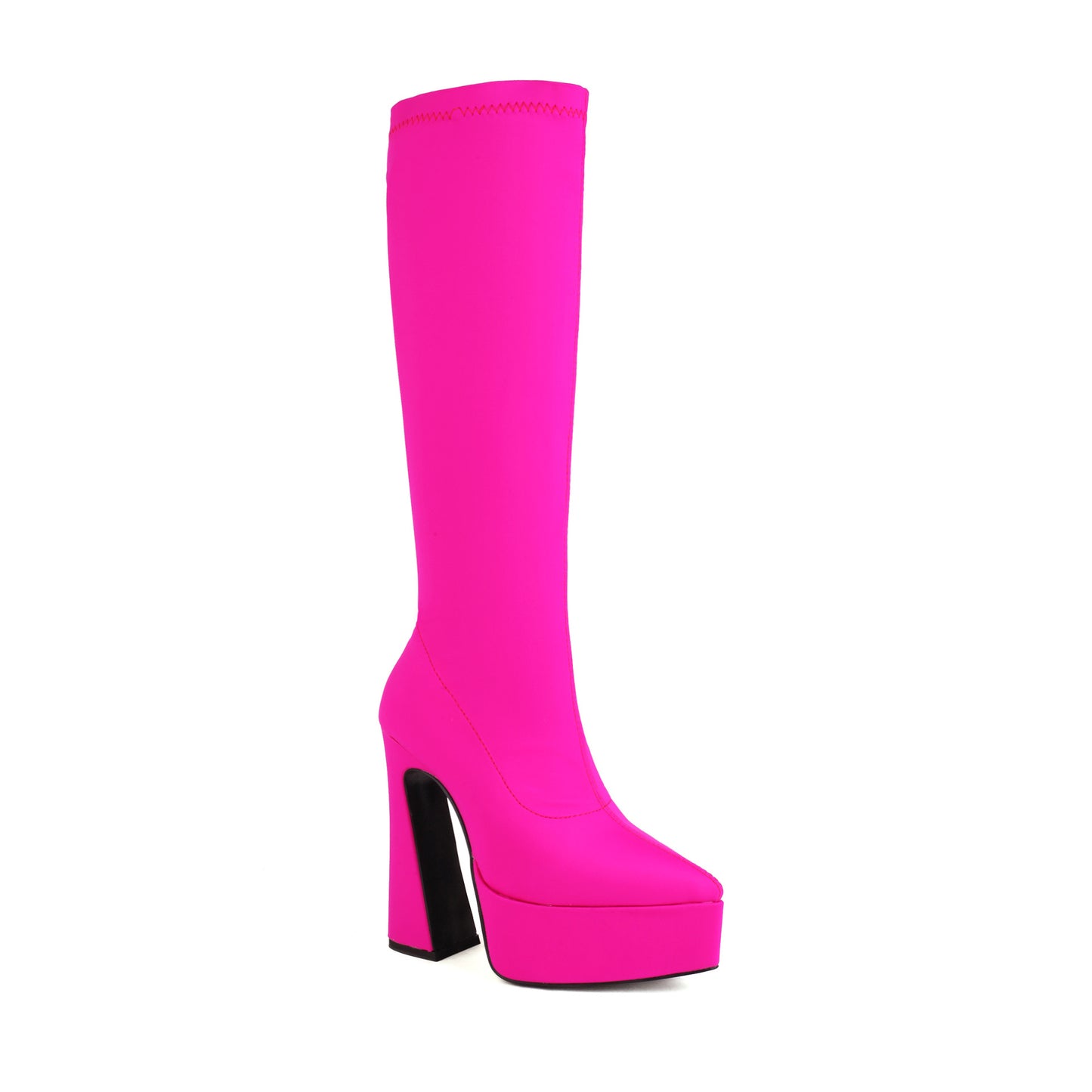 Sardines Platform Pointed Toe Super High Heel Boots