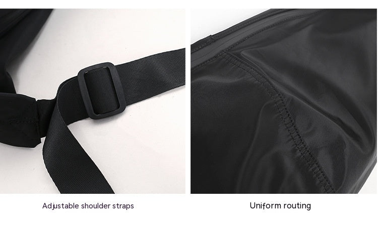Working Style Men's Simple And Lightweight Casual Dumpling Messenger Bag