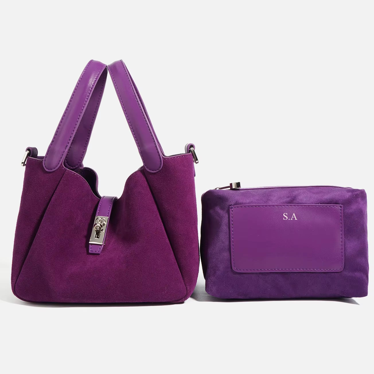 Luxury Women's Genuine Leather Satchel Shoulder Handbag - Elegant Messenger Bag for Business and Casual Use