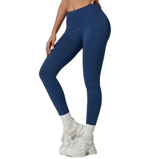 Waist-matching Peach Hip Yoga Trousers