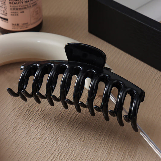 Soft Shark Clip Large Back Head Barrettes Anti-collision Hair Drop-resistant Durable Clip Grip
