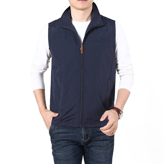 Niandun Spring Vest Men's Thin Waistcoat Vest