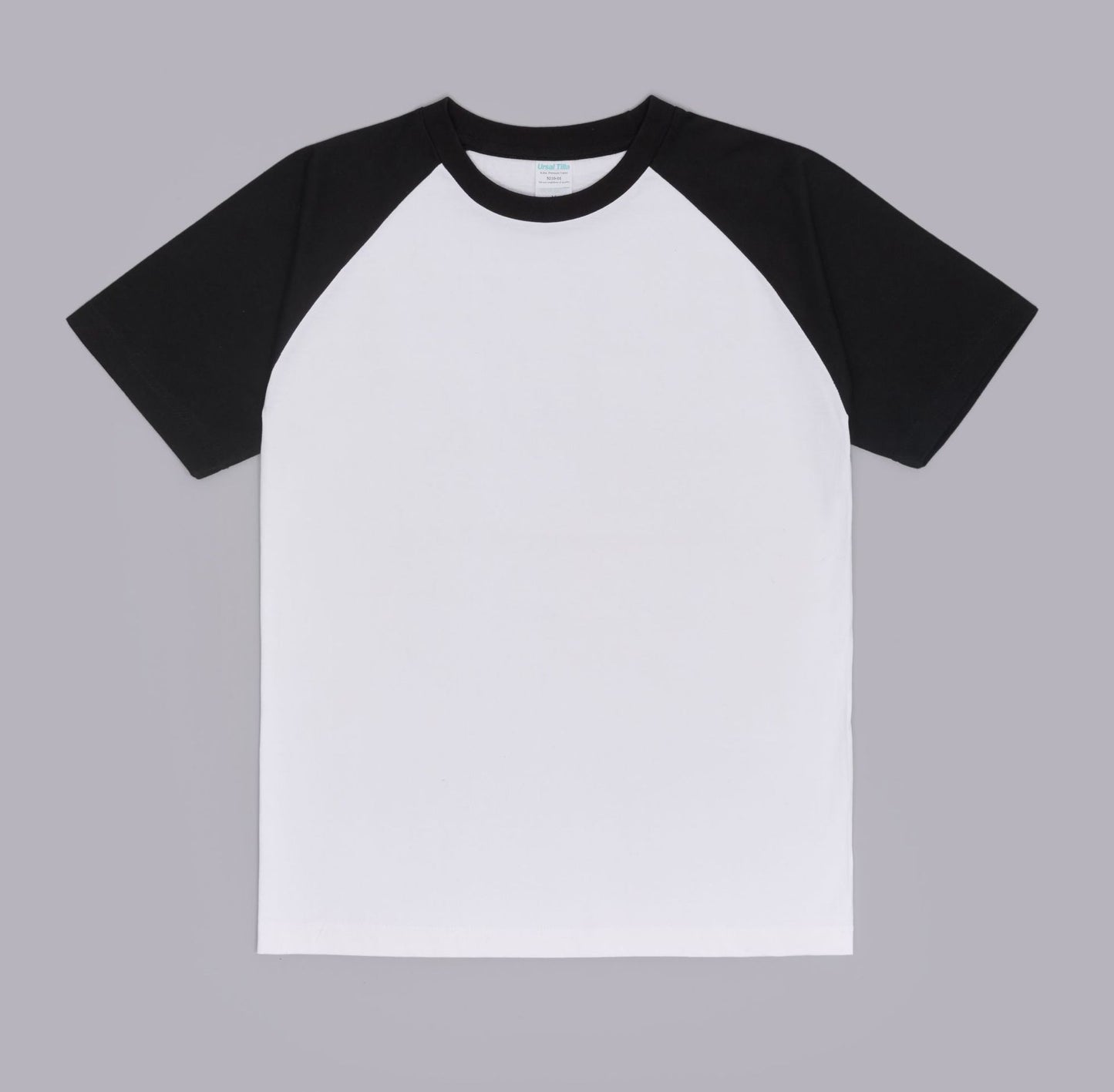 Japanese Heavy Cotton Contrast Color Men's Short Sleeved T Shirt
