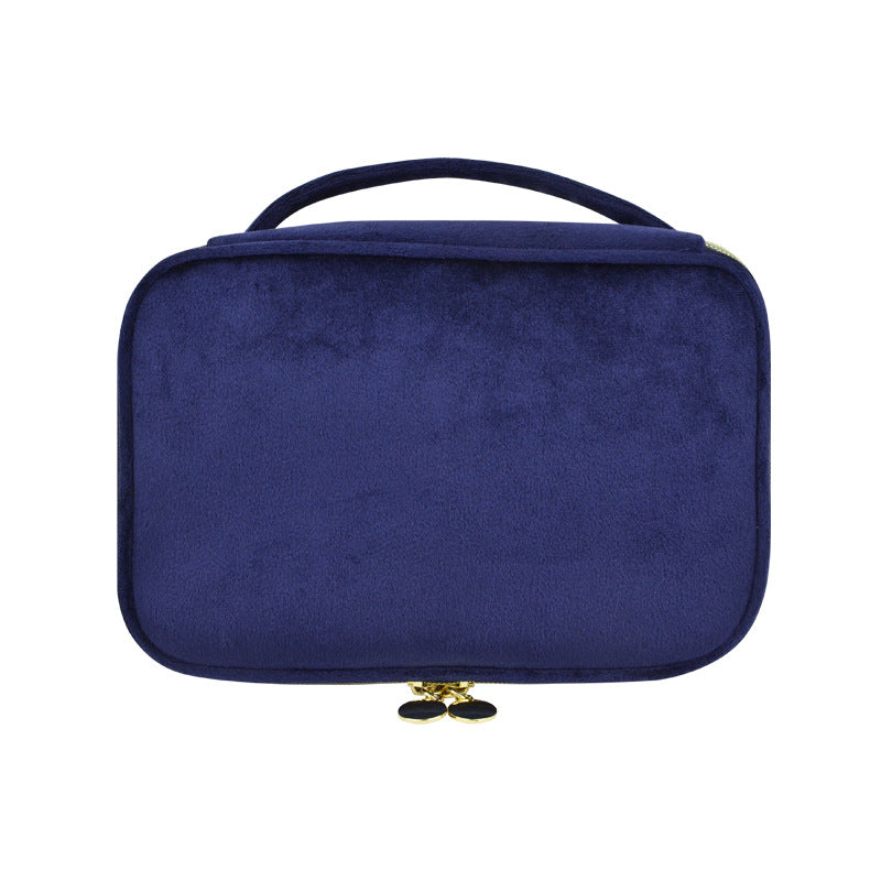Multi-functional Portable Fashion Velvet Cosmetic Bag Advanced