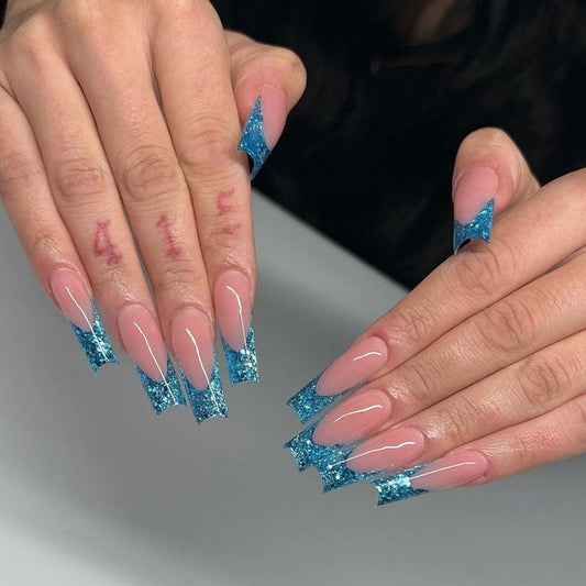 Women's Fashion Fresh Simple Nail Shaped Piece