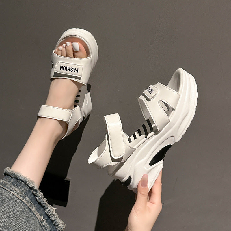 Small Muffin Platform Sports Beach Shoes