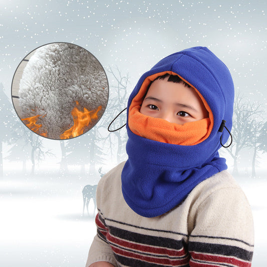 Winter Outdoor Upgrade Double-sided Fleece Thickened Hat