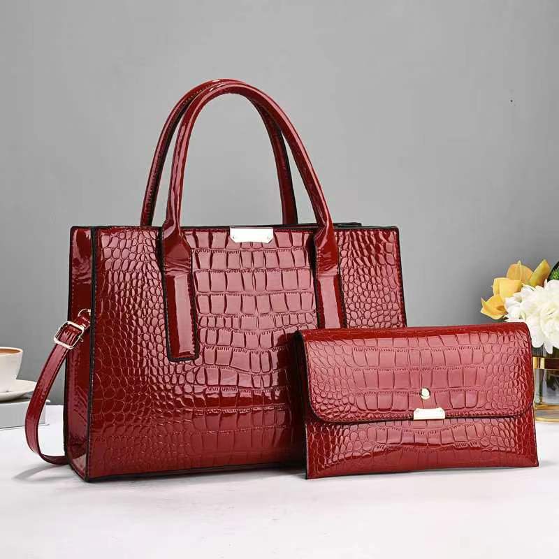 Child And Mother Stone Pattern Fashion Trend High Sense Large-capacity Crossbody Bag