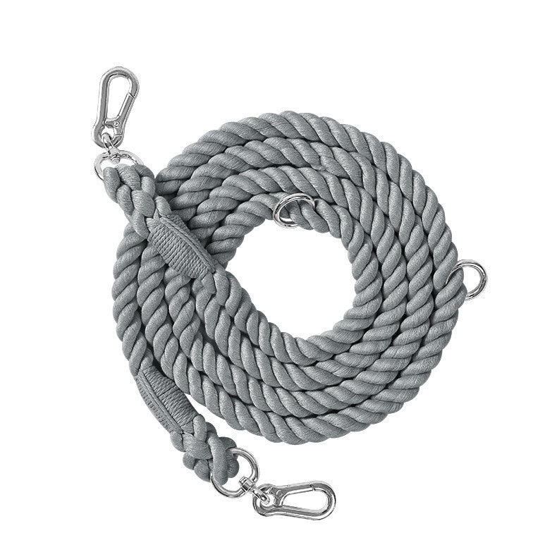 Multifunctional Braided Double-ended Dog Leash