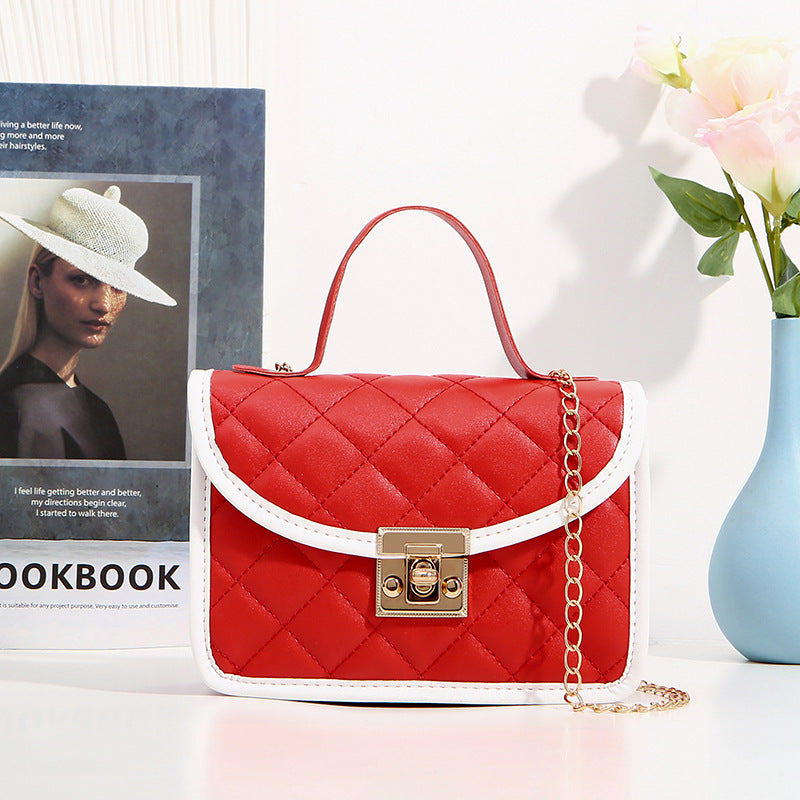 Women's Fashion Personalized Embroidered Small Square Bag