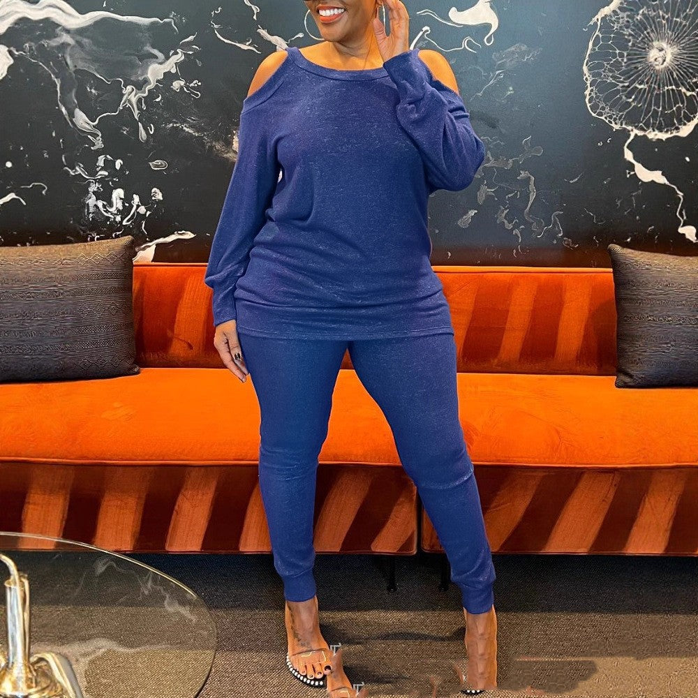 Suit Ankle-tied Trousers Plus Size Two-piece Suit