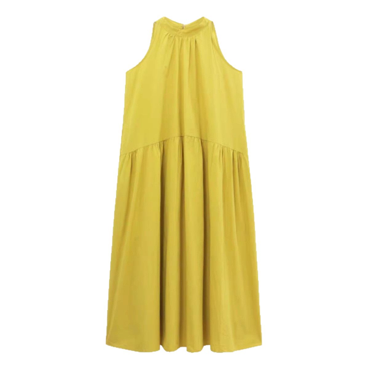 Womens Relaxed Elegant Vintage-style Long Dress