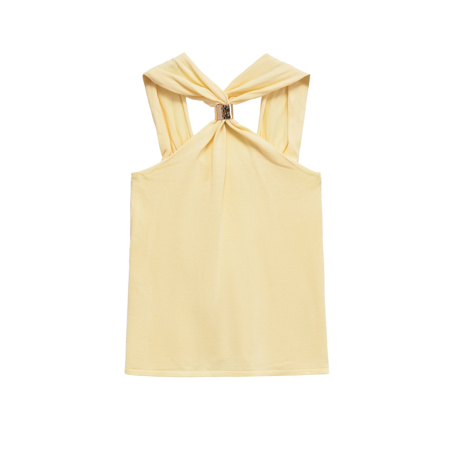 European And American Style Stylish Simple And Versatile Halter Slim Vest