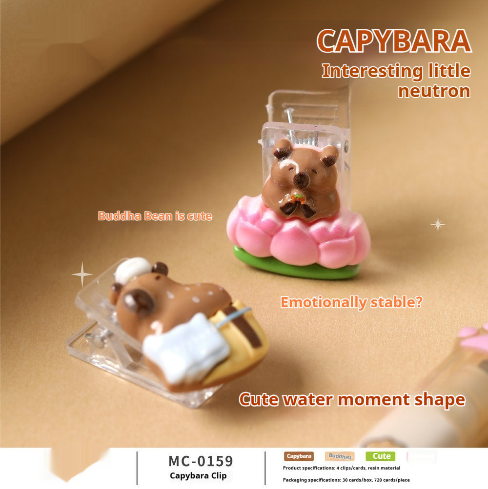 Cartoon Fashion Creative Portable Acrylic Barrettes