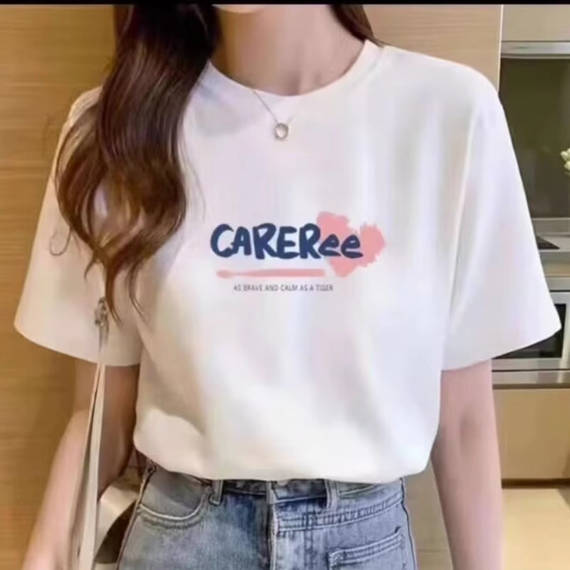 Pure Cotton Summer Short-sleeved T-shirt Chinese Style Fashionable And Stylish