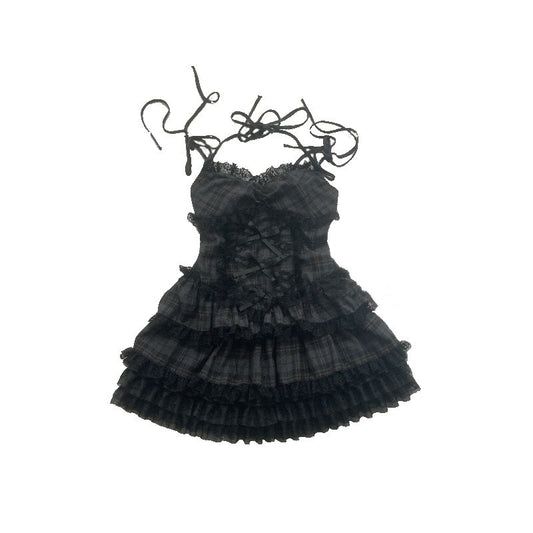 Women's Multi-strap Cake Suspender Skirt