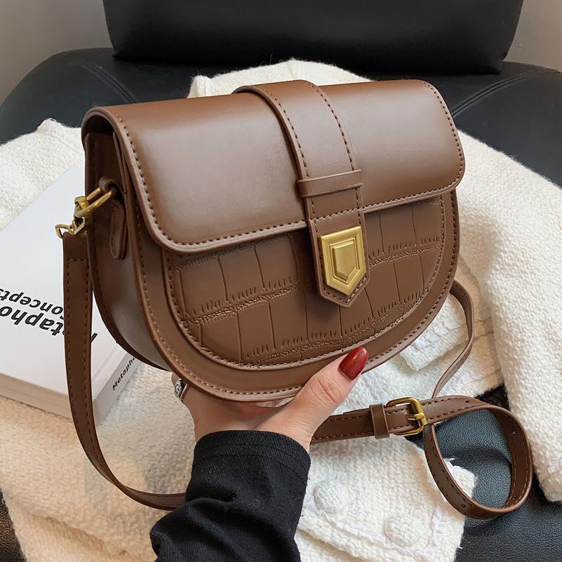French One Shoulder Bag Female Saddle Bag All-match Women Messenger Bag