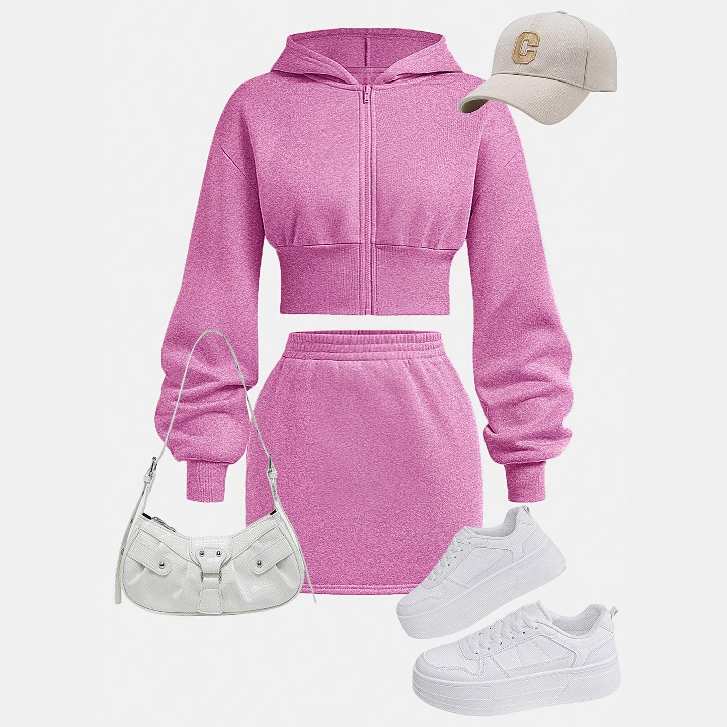Sports Sweater Suit European And American Spring Street