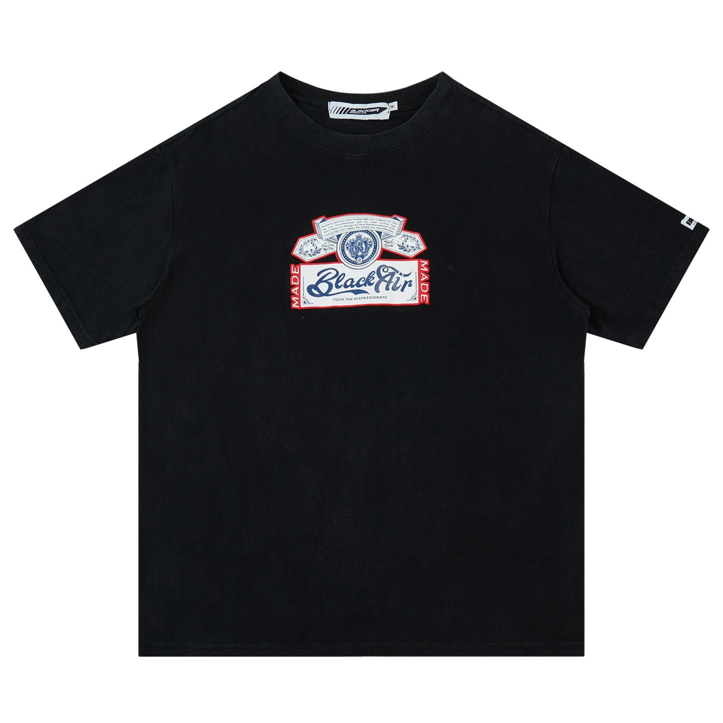 Street Men's Wear Spoof Beer Vintage Printing Niche
