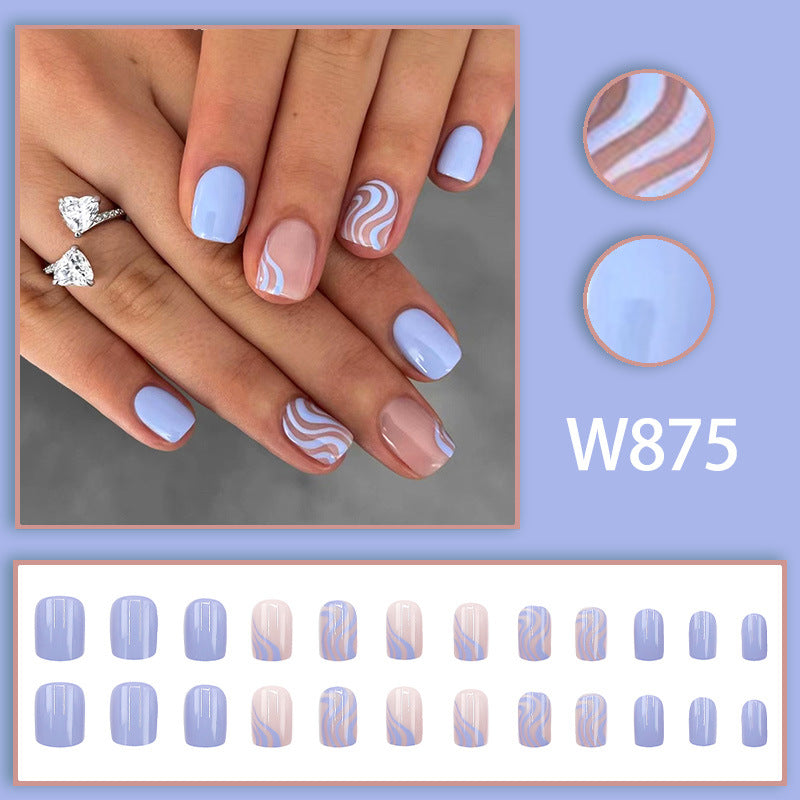 Fashion Guest Sweet And Simple Temperament Nail Patch
