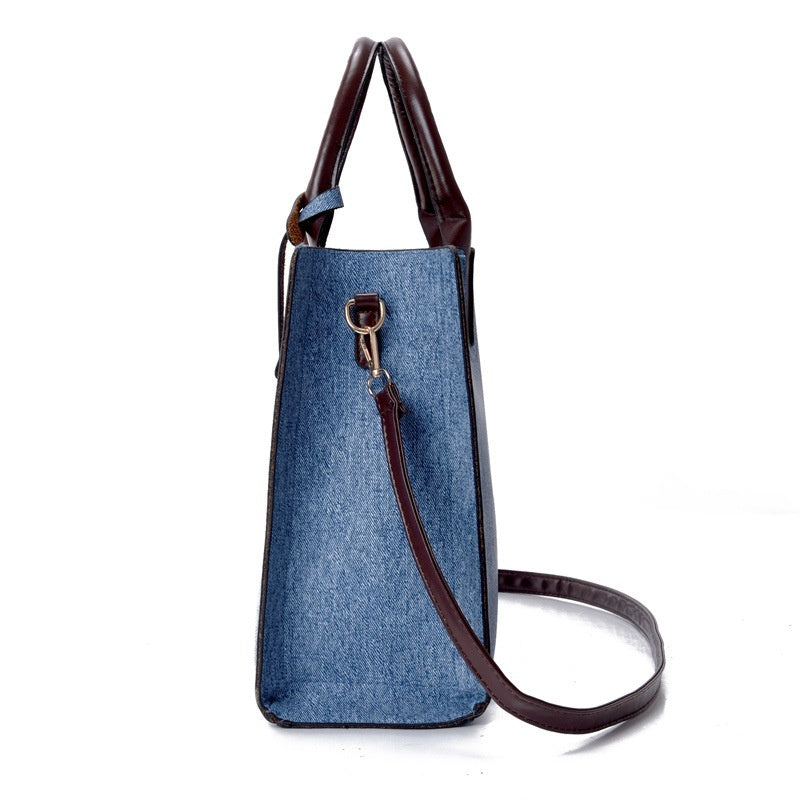 Tre-delt håndtaske skuldertaske crossbody