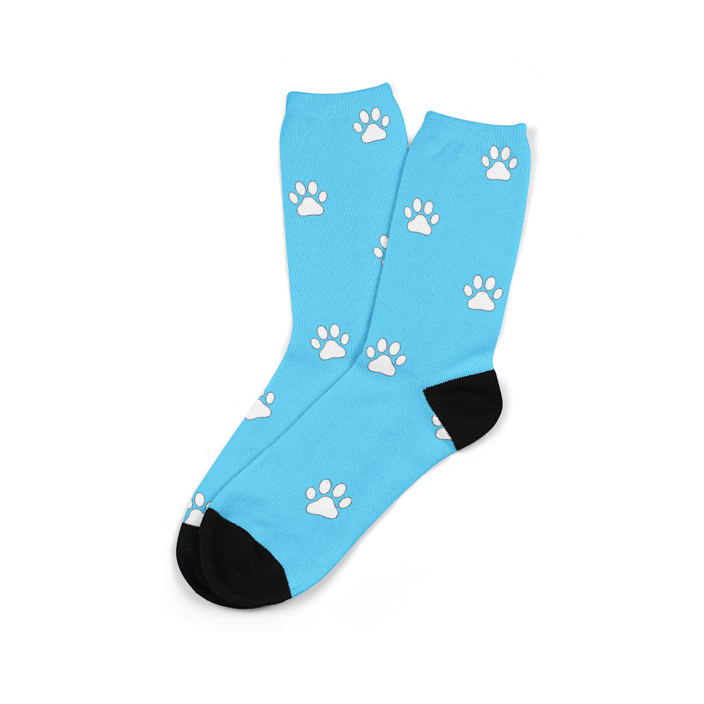 Personalized Photo Fun Male And Female Middle Tube Socks To Make Pictures